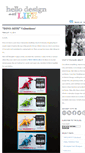 Mobile Screenshot of hellodesignmeetlife.com